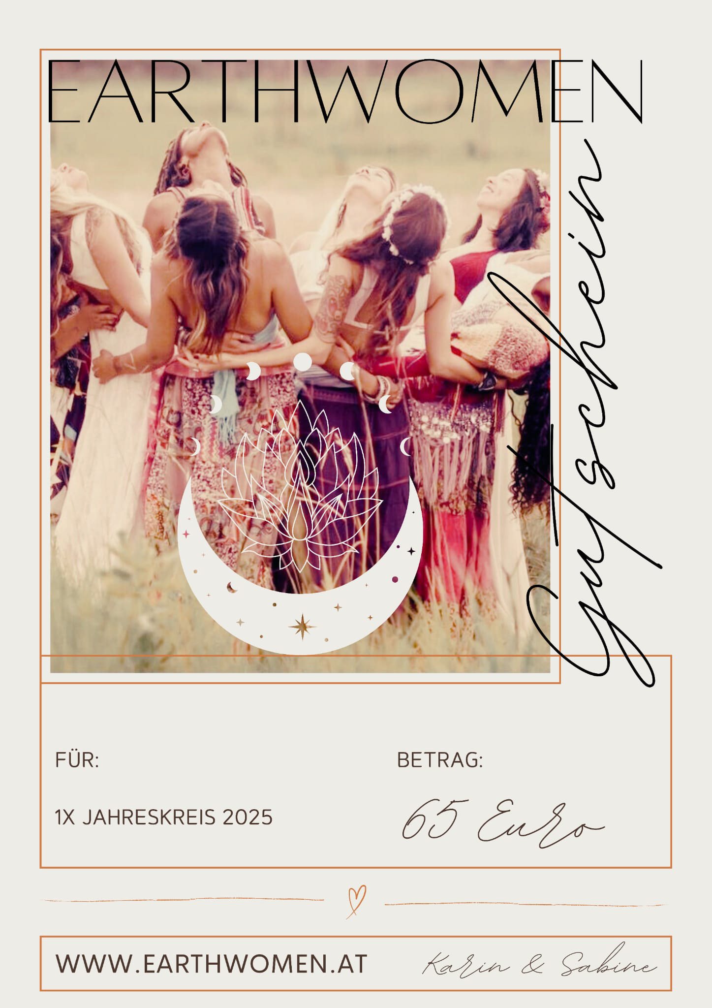 Gutschein, earthwomen